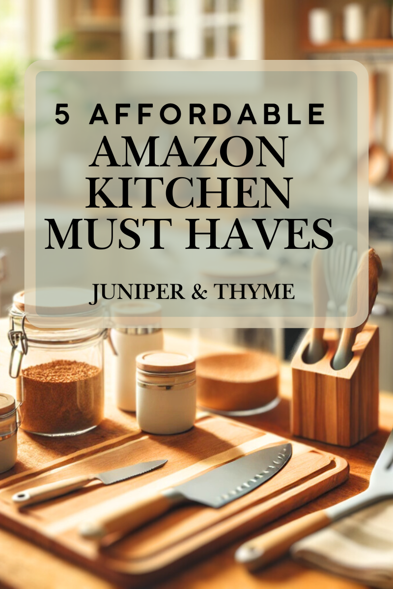 5 affordable amazon kitchen must haves